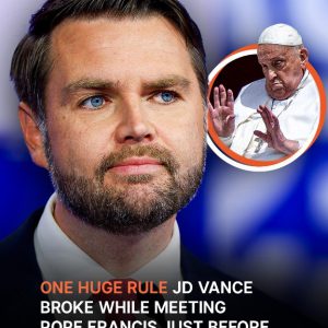 JD Vance Provokes Outrage by Flouting Vatican Protocol in His Final Meeting with Pope Francis