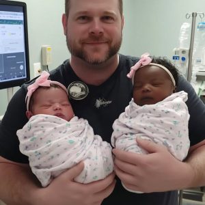 The Moment I Picked Up My Wife and Our Twins for the First Time