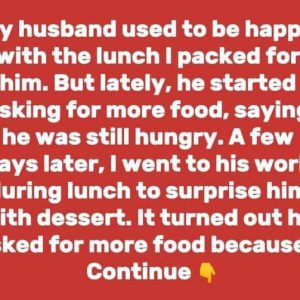 My Husband Ruined Our Lives by Asking for a Bigger Lunch