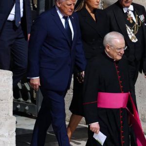 During Pope Francis’ funeral, Trump and Zelensky have a private meeting inside St. Peter’s Basilica.
