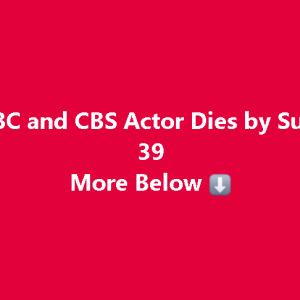 A Heartbreaking Loss in Daytime Television: The Life and Legacy of a Talented Star