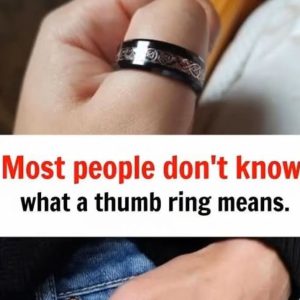 The Hidden Meaning Behind Thumb Rings