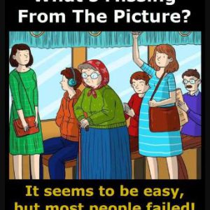 Many people struggle to see what’s missing in this photo