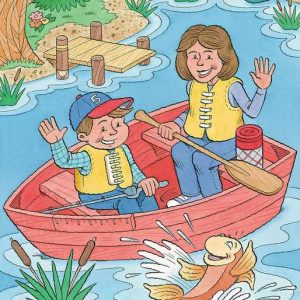 Hidden Picture: Fishing Trip.