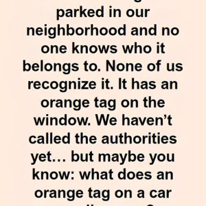 Steps to Take When You Spot an Orange Tag on Your Windshield