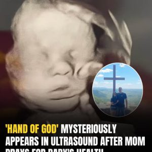 Mom spots ‘God’s hand’ cradling baby’s head in ultrasound