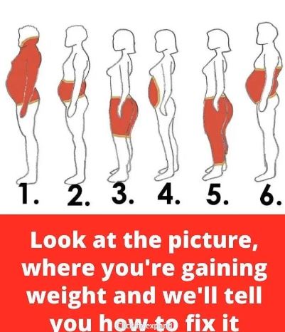 Look where you’re getting fat and we’ll tell you how to fix it