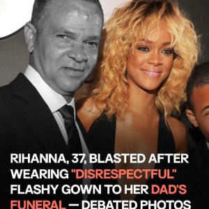 Many are confused by what Rihanna wore to her father’s funeral