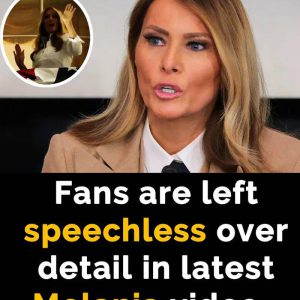 Fans left in sh0ck over Melania’s ‘Trump dance’