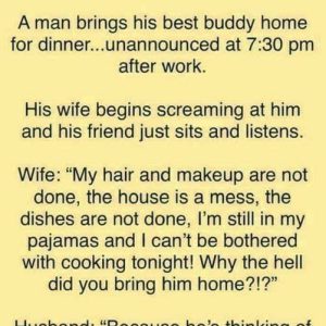A Husband’s Unannounced Dinner Surprise”