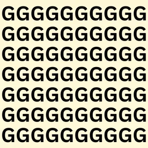 Optical Illusion Brain Test: Only X-ray Vision people Can Spot the Letter C in 7 Secs