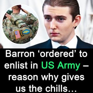 Online platforms erupt with calls for Barron Trump to enlist