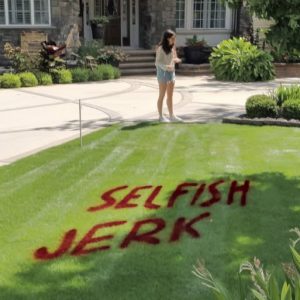 My Neighbor Painted an Insult on My Lawn, So I Taught Him a Lesson He Won’t Forgett