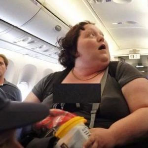 Rich Man M.ocks Poor F.eavy Woman on Plane until Captain Calls Her Name